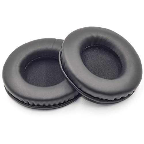 MDR-V700 Ear Pads Replacement Earpads Memory Foam Leather Ear Cushion Compatible with Sony MDR-V700 Z700 V500DJ Headphones (Black)