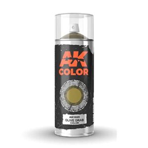 ak-interactive olive drab color spray (150ml)