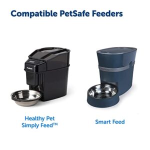 PetSafe 2-Pet Meal Splitter with Bowl - Easily Cleaned, BPA-No, Food-Grade Material - Designed for PetSafe Smart Feed and Healthy Pet Simply Feed - Mess-No Food Dispensing - Includes Privacy Panel