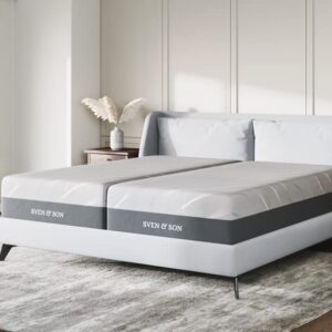 Sven & Son King Hybrid Mattress 14" Bamboo Charcoal and Luxury Cool Gel Memory Foam, Motion ISOLATING Springs, Designed in USA(King, Mattress Only 14")