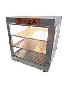 heatmax 202024 fund raising pizza warmer, food warmer display, pizza sign, fits 18" pizza!- made in usa with service and support