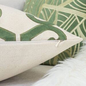 Homey COZY 71159-Carly Accent Pillow, Single, Green