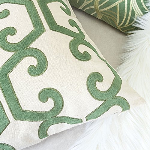 Homey COZY 71159-Carly Accent Pillow, Single, Green