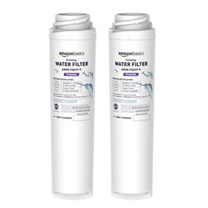 amazon basics replacement ge fqsvf drinking water system filter, 2-pack, premium filtration