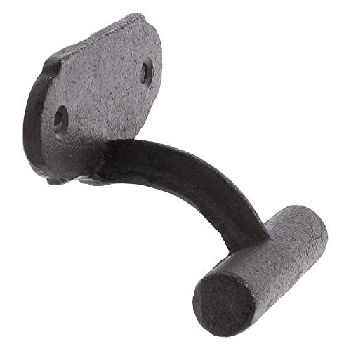 HomArt 3538-2 Hat Hook, Cast Iron, Black