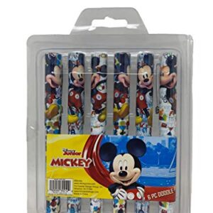 Disney Mickey Mouse 6pk Pen in Clamshell