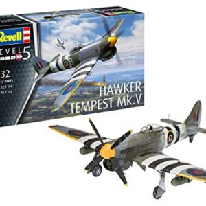 Revell 03851 Hawker Tempest Mk.V 1:32 Scale Unbuilt/Unpainted Plastic Model Kit