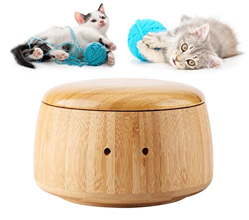 Bamboo Yarn Bowl, Large Yarn Bowls Yarn Holder for Knitting&Crochet, Yarn Storage Bowl with Removable Lid, Perfect Christmas Gifts for Moms and Grandmothers