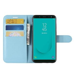 hualubro xiaomi redmi note 9s case, redmi note 9 pro case, premium pu leather magnetic shockproof book wallet folio flip case cover with card slot holder for redmi note 9s phone case (blue)