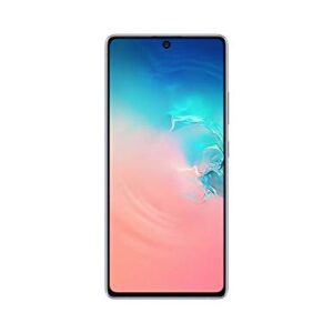 Samsung Galaxy S10 Lite G770F 128GB Dual SIM GSM Unlocked Phone (International Variant/US Compatible LTE) - Prism White