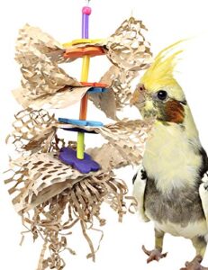 bonka bird toys 3452 flower shred bird toy