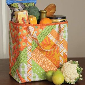 June Tailor Inc Quilt As You Go Shoppers Totes-3pk QAYG Sew/Nbr Utility Shop Tote