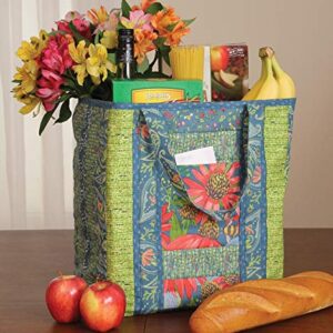 June Tailor Inc Quilt As You Go Shoppers Totes-3pk QAYG Sew/Nbr Utility Shop Tote