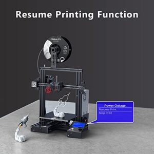 Official Creality Ender 3 Neo 3D Printer with CR Touch Auto Bed Leveling Kit Full-Metal Extruder Carborundum Glass Printing Platform with Resume Printing Function Silent Mainboard 8.66x8.66x9.84 inch