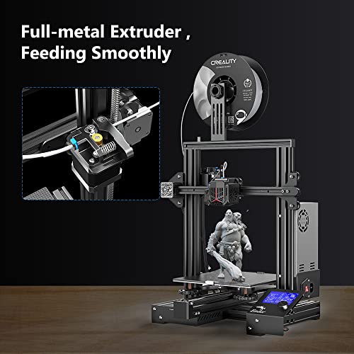 Official Creality Ender 3 Neo 3D Printer with CR Touch Auto Bed Leveling Kit Full-Metal Extruder Carborundum Glass Printing Platform with Resume Printing Function Silent Mainboard 8.66x8.66x9.84 inch