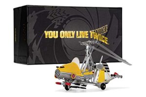 corgi james bond you only live twice little nelly gyrocopter 1:36 diecast display model vehicle cc04604, black