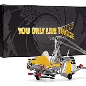 Corgi James Bond You Only Live Twice Little Nelly Gyrocopter 1:36 Diecast Display Model Vehicle CC04604, Black