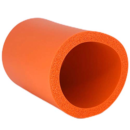 Beer Bear Thick Foam Can Coolie (Orange, 2 Pack)
