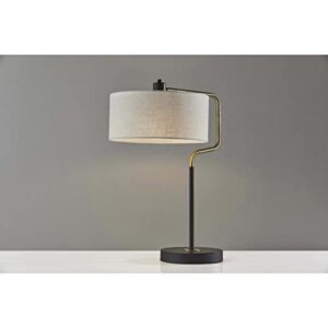 Adesso 4157-21 Jacob Table Lamp, Antique Brass