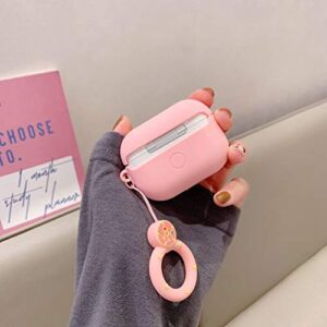 AirPods Pro Case, Kpurple Kawaii Soft Silicone Pink Sailor Moon Wand Cover with Apple AirPod pro AirPods 3 (2019) 3D Cartoon Magical Wand Protective Cool Fun Cute Lovely Girls (Magic Wand)