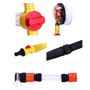 Wakauto Car Rotating Brush Vehicle Care Wash Brush Round Water Cleaning Brush Spin Car Mop Brush for Auto Trucks Motorcycles