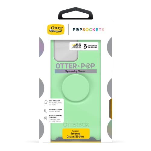 OtterBox Otter + POP Symmetry Series Case for Galaxy S20 Ultra/Galaxy S20 Ultra 5G (ONLY - Not Compatible with Any Other Galaxy S20 Models) - Mint to BE