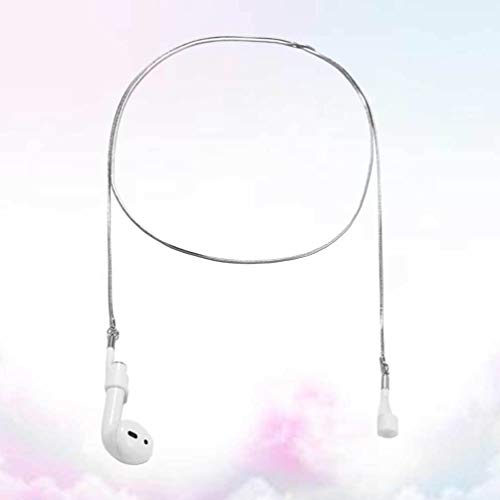 Holibanna Wireless Headset Compatible for Airpods Chain Strap Earphone Anti Lost Sweater Chain Necklace Sports Neck Around Cord Compatible with Wireless Earphone () Beauty Tools + Accessories