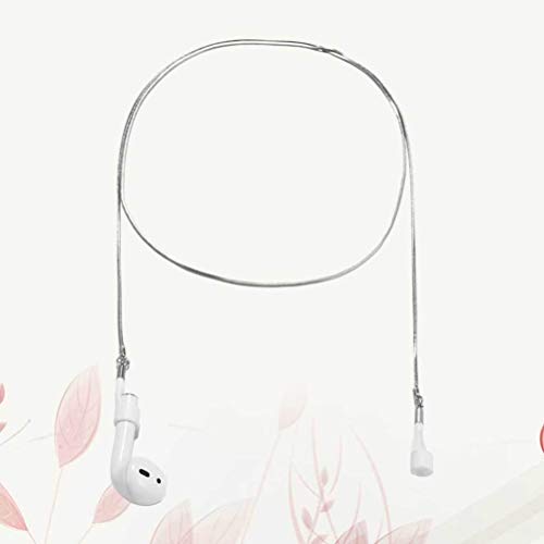 Holibanna Wireless Headset Compatible for Airpods Chain Strap Earphone Anti Lost Sweater Chain Necklace Sports Neck Around Cord Compatible with Wireless Earphone () Beauty Tools + Accessories