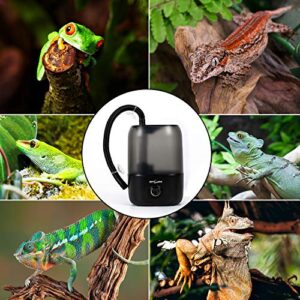 REPTI ZOO 4L Reptile Humidifier, Upgrade Reptile Fogger Large Reptile Mister Tank Terrarium Humidifier Fogger for Reptiles Amphibians Herps Vivarium