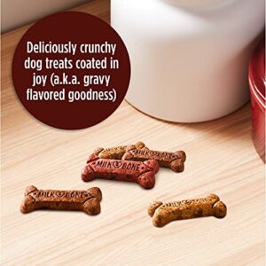 Milk-Bone Gravy Bones Dog Treats with Savory Meat Flavors, 7 Pounds