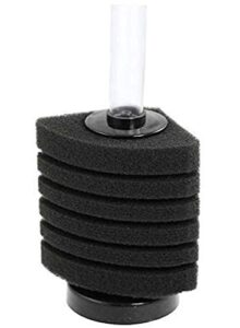 sungrow 6-layer betta corner sponge filter, underwater corner aquarium filter, perfect for fry & small fish