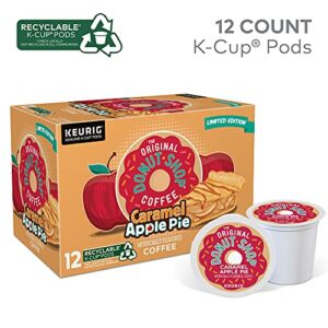 The Original Donut Shop Coffee, Keurig K-Cup Pod, Light Roast, Caramel Apple Pie, 12 Count