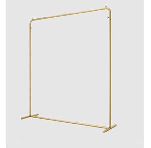 iron continental clothes rail,fashion elegant garment rail,durable/golden / 150cm