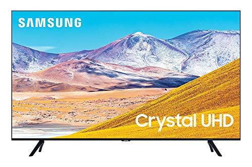 SAMSUNG 75-inch Class Crystal UHD TU-8000 Series - 4K UHD HDR Smart TV with Alexa Built-in (UN75TU8000FXZA, 2020 Model)