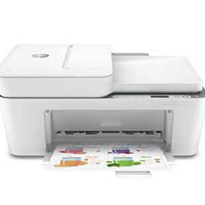 HP DeskJet Plus 4155 Wireless All-in-One Printer, Mobile Print, Scan & Copy, HP Instant Ink Ready, Auto Document Feeder, Works with Alexa (3XV13A)