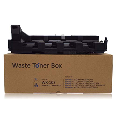 Compatible with Minolta WX-103 Waste Toner Box Kemei Bizhub C 224 284 364 Recycling Bin Waste Toner Bin