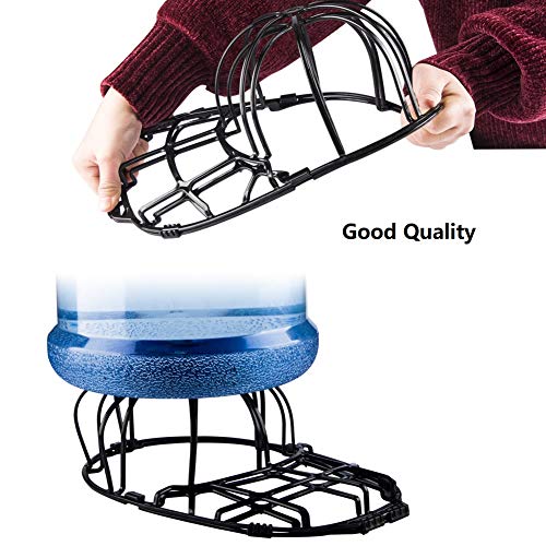 Der Rose 3 Pack Hat Washer Baseball Hat Cleaner Cap Washer Hat Washing Cage Holder Frame for Washing Machine (Black hat washer 3pcs)