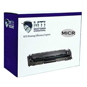 MICR Toner International USA Remanufactured Magnetic Ink Cartridge Replacement for HP 202X CF500X Laser Printers M254 M281