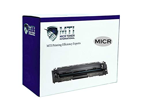 MICR Toner International USA Remanufactured Magnetic Ink Cartridge Replacement for HP 202X CF500X Laser Printers M254 M281