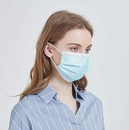 TATUBE 50Pcs Mouth, Disposable Face Mask for Unisex Outdoor, Protection Anti Dust Mask