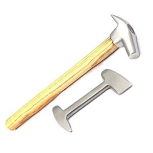 aaprotools professional farrier's hammer wooden handle clinch cutter durable construction satin