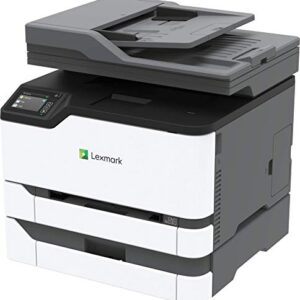 Lexmark MC3426adw Color Laser Multifunction Product with Print, Copy, Fax, Scan and Wireless Capabilities, Plus Full-Spectrum Security and Print Speed up to 26 ppm* (40N9360), White, Small