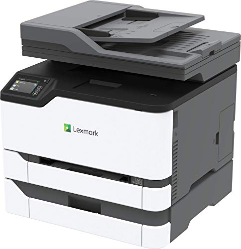 Lexmark MC3426adw Color Laser Multifunction Product with Print, Copy, Fax, Scan and Wireless Capabilities, Plus Full-Spectrum Security and Print Speed up to 26 ppm* (40N9360), White, Small