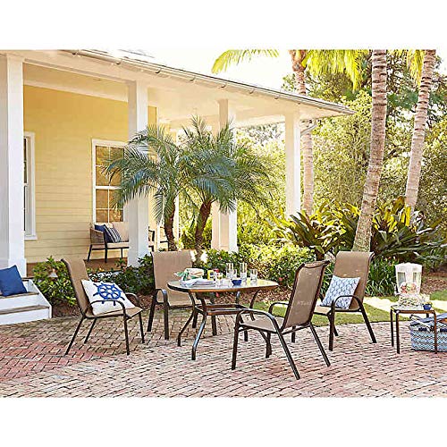 ELLASSAY Never Rust Aluminum Outdoor End Table in Bronze, 16 in x 16 in x 17.5