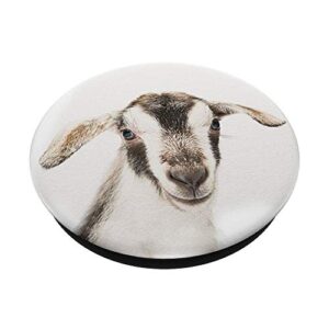 Cute goat art PopSockets PopGrip: Swappable Grip for Phones & Tablets