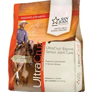 UltraCruz Equine Senior Joint Supplement for Horses, 4 lb, Pellet (28 Day Supply)