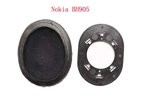 V-MOTA Compatible with Ear Pads for Nokia BH905 BH904 HS96W BH-905 On-Ear Headphones,Replacement Cushions Repair Parts (Black)