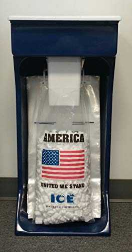 SR3D ICE BAGGER WITH 1 FREE WICKET OF 8LB AMERICAN FLAG ICE BAGS