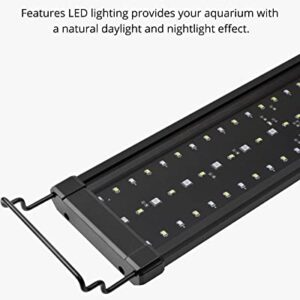 NICREW ClassicLED Marine Aquarium Light, LED Light with Dual-Channel Timer for Saltwater Fish and Reef Tanks, 18 to 24-Inch, 20-Watt