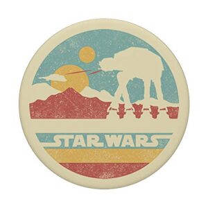 Star Wars AT-AT Retro Mountain Range PopSockets PopGrip: Swappable Grip for Phones & Tablets